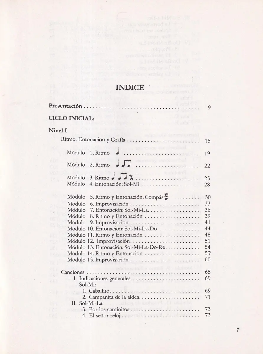 Musica para Los Ciclos Basicos - Inicial-Prof.