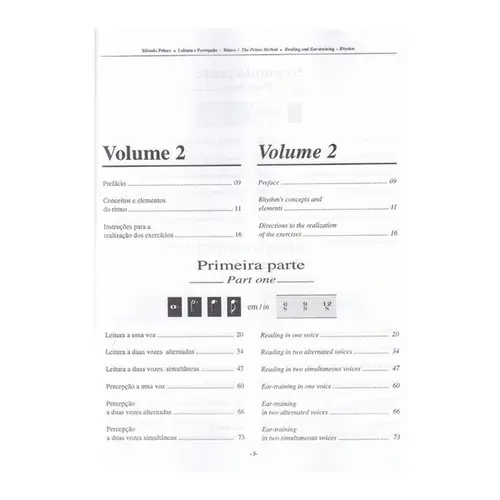 Método Prince - Leitura e Percepção - Vol.2 (Ritmo)