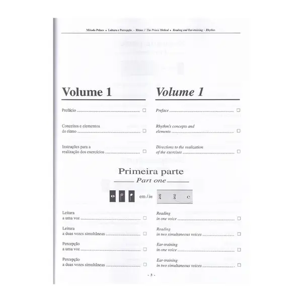 Método Prince - Leitura e Percepção - Vol.2 (Ritmo)