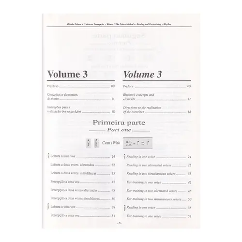Método Prince - Leitura e Percepção - Vol.3
