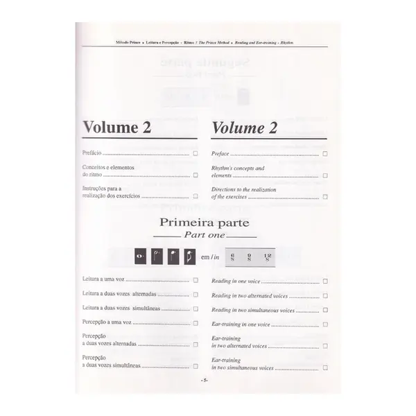 Método Prince - Leitura e Percepção - Vol.3