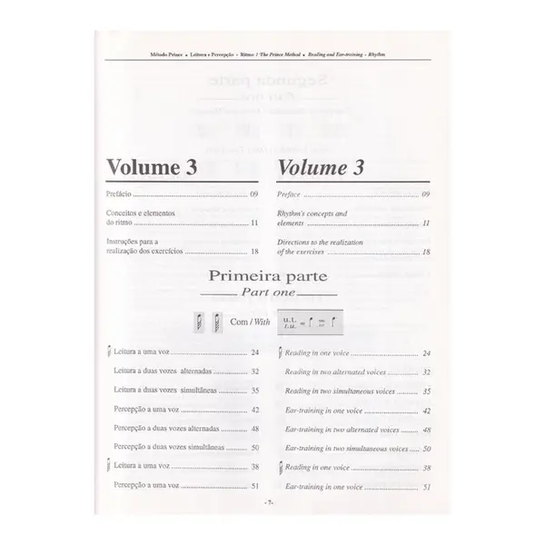 Método Prince - Leitura e Percepção - Vol.3