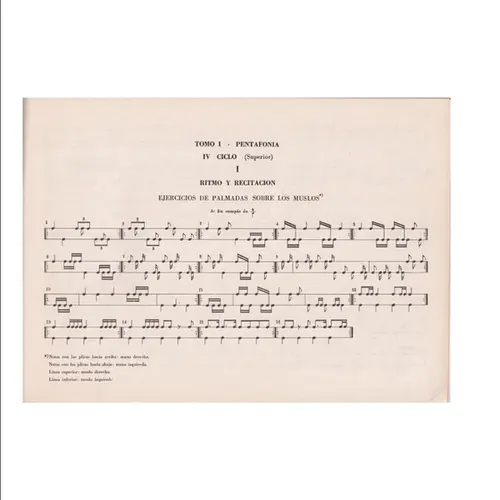 Musica para Ninos - Tomo 1 - Ciclo 4 - Edição Antiga