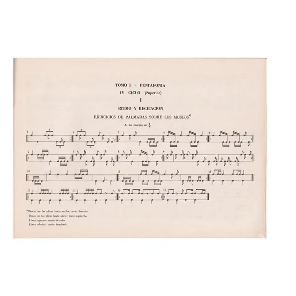 Musica para Ninos - Tomo 1 - Ciclo 4 - Edição Antiga