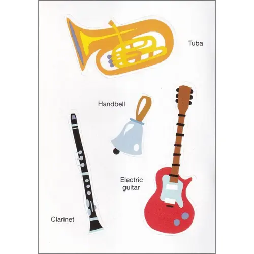 Musical Instruments Stickers