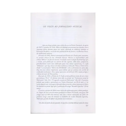 Musica e Jornalismo