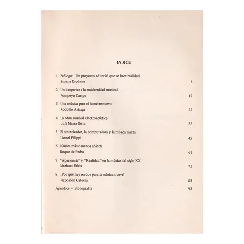 Nuevas Propuestas Sonoras