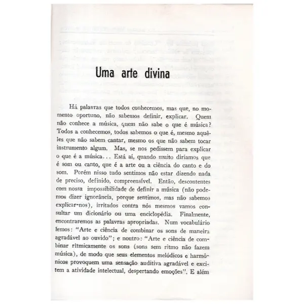 No Mundo Encantado da Música