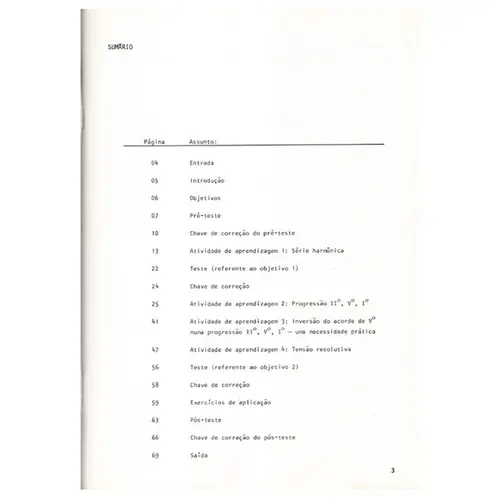 Princípios de Harmonia Moderna N.3