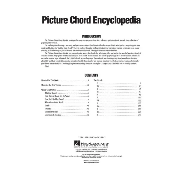 Picture Chord Encyclopedia - Photos e Diagrams For Over 2,600 Guitar Chords!