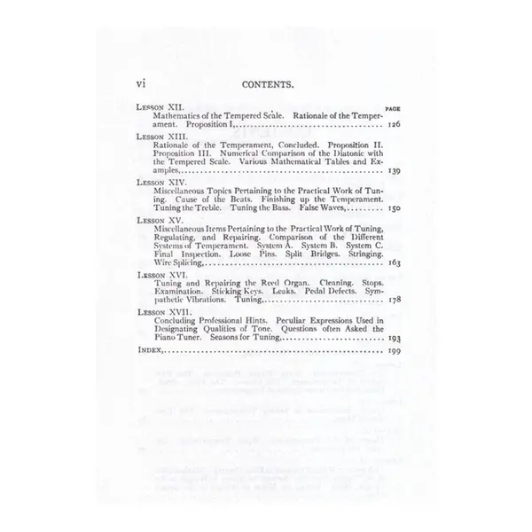 Piano Tuning - A Simple And Accurate Method For Amateurs