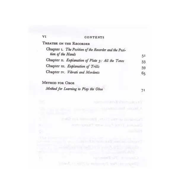 Principles Of The Flute, Recorder And Oboe