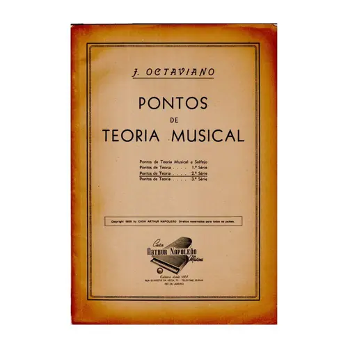 Pontos de Teoria Musical - 2. Serie  Edição Antiga