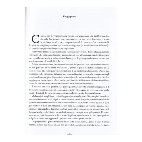 Il canto e le sue techniche - Trattato