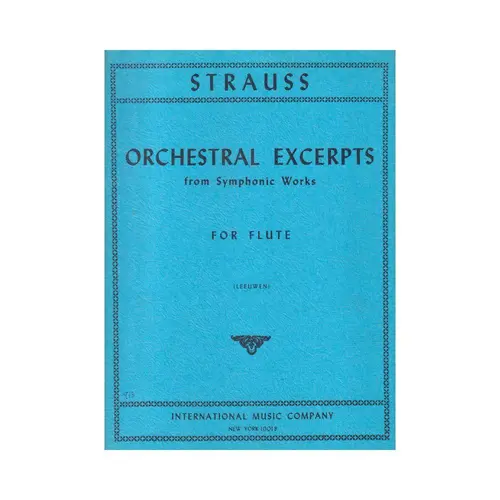 Orchestral Excerpts for flute