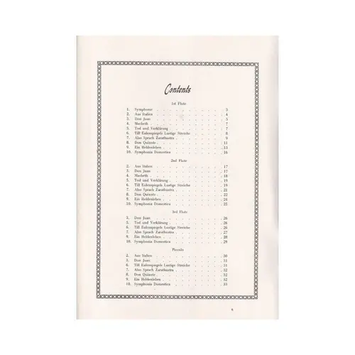 Orchestral Excerpts for flute