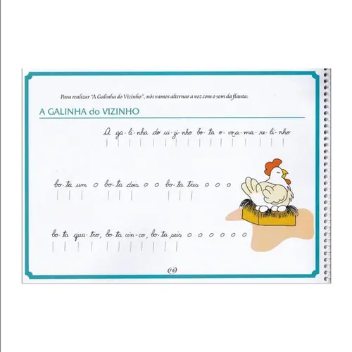 Iniciação A Flauta Doce - Caderno Preparatório