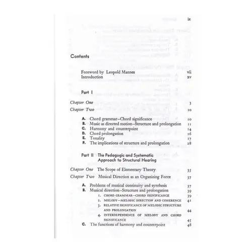 Structural Hearing - Tonal Coherence In Music