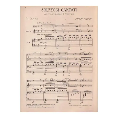 Solfeggi Cantati - Vol.2