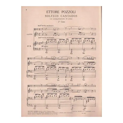 Solfeggi Cantati - Vol.2