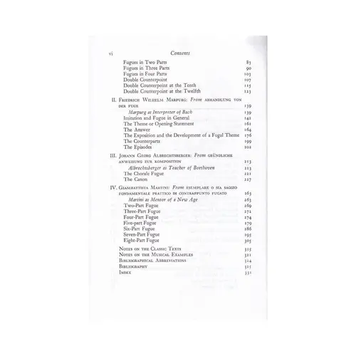 The Study Of Fugue