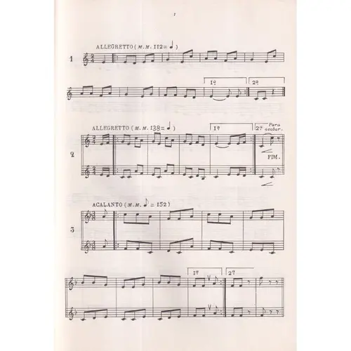 Solfejos - Canto Orfeonico - Vol.1