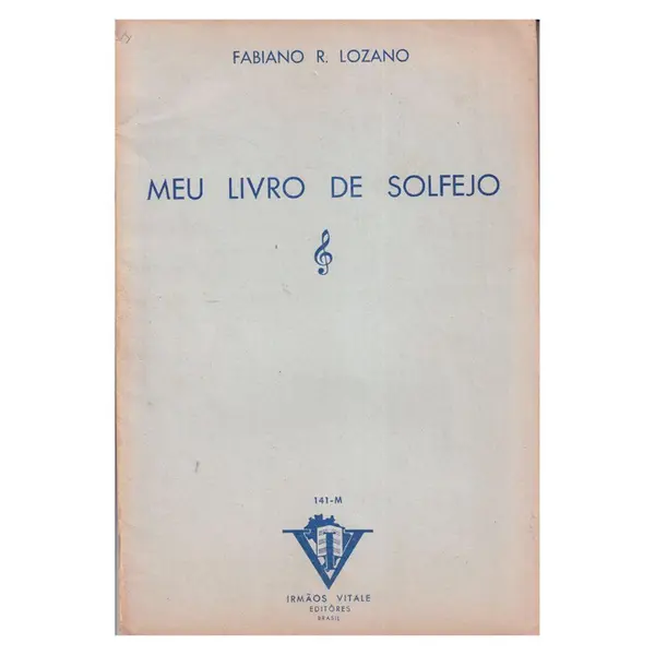 Meu Livro de Solfejo (Edição Antiga)