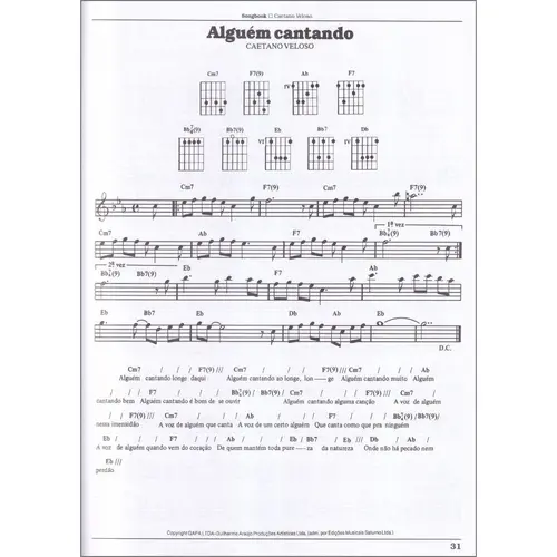 Songbook Caetano Veloso - Vol.1