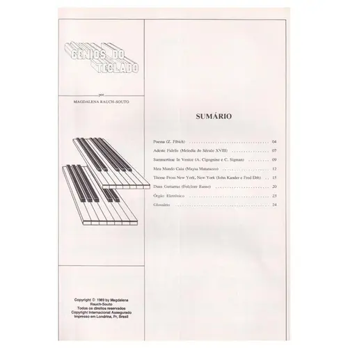 Coleção Gênios Do Teclado Músicas para Órgão Vol.05