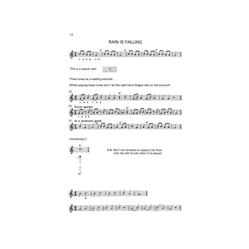 Beginner´S Practice Book For Flute - Part One