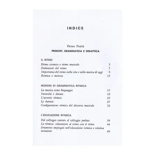 L'Educazione Ritmica