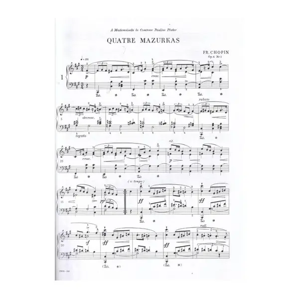 Mazurkas - Complete Works X - revisor Paderewski