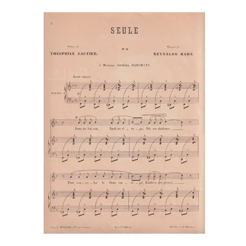 Seule (En F)  (Edição Antiga)