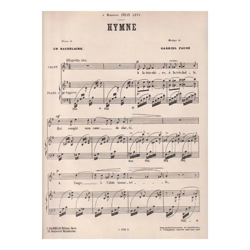 Hymne  (Edição Antiga)