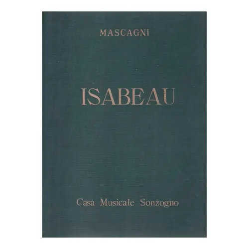 Isabeau - vocal score