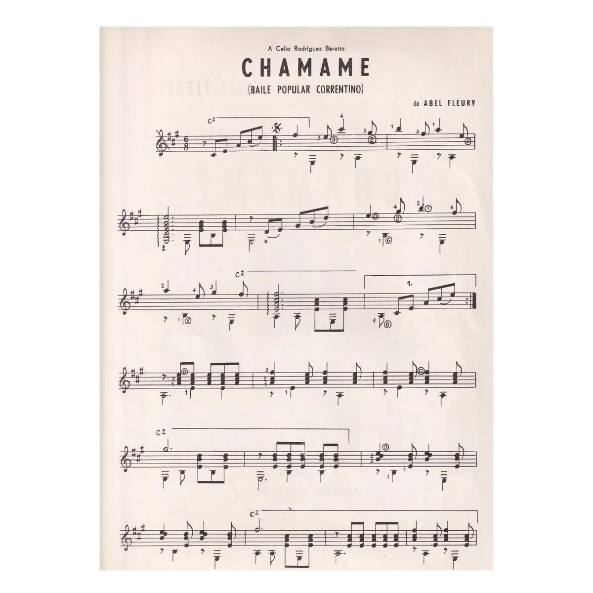 Chamame (Baile popular correntino)