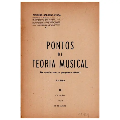 Pontos De Teoria Musical - 2º ano