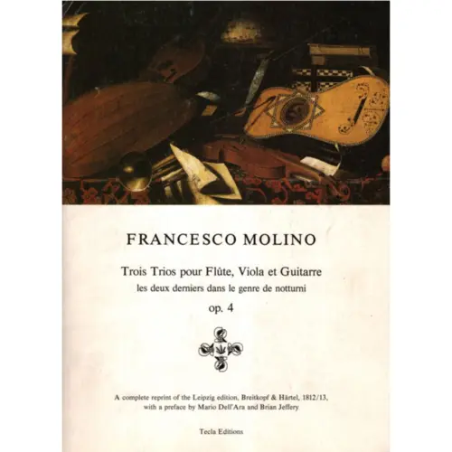 Trois Trios Pour Flute, Viola Et Guitarre - Op.4