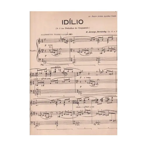 Idílio - Op.15 N.2  (Edição Antiga)