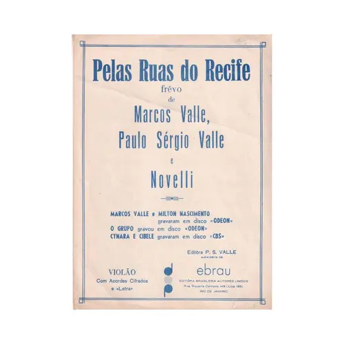 Pelas Ruas Do Recife - Frevo  (Edição Antiga)