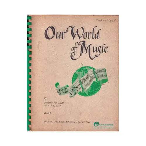 Our World Of Music - Vol. 1 - Exemplar Antigo