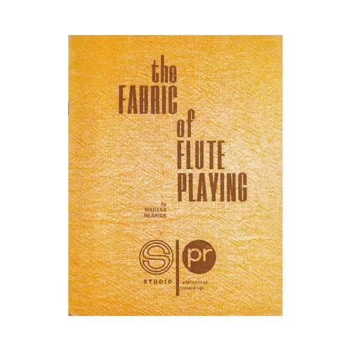 The Fabric Of Flute Playing    (Edição Antiga)