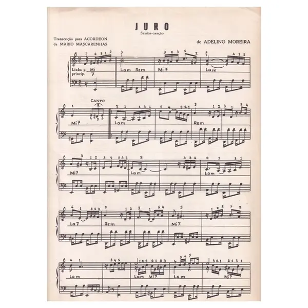 Juro - Samba-Canção