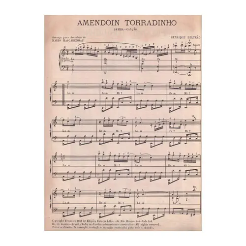 Amendoim Torradinho - Samba-Canção  (Edição Antiga)