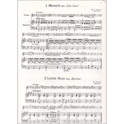 Opern - Album Fur Violine Und Klavier