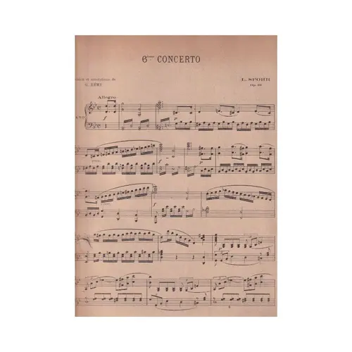6 Me Concerto - Op.28  (Edição Antiga)