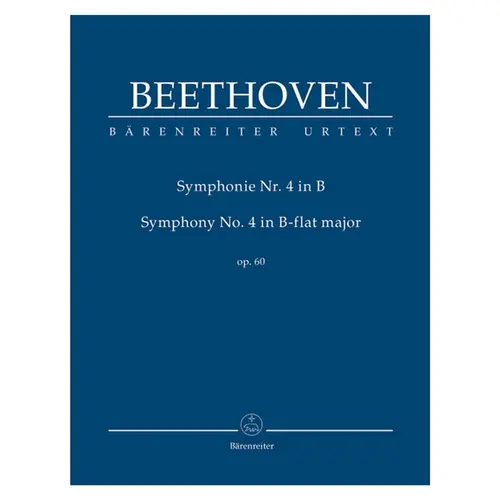 Symphony n.4 in B-flat major Op.60 ( study score ) - Urtext