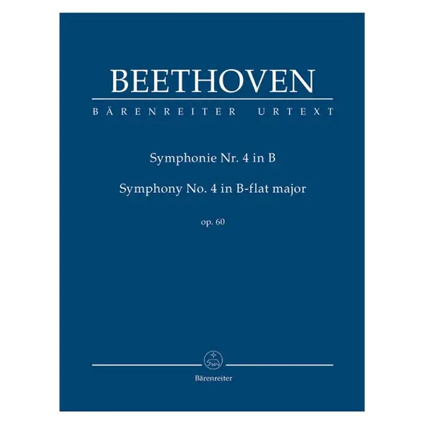 Symphony n.4 in B-flat major Op.60 ( study score ) - Urtext
