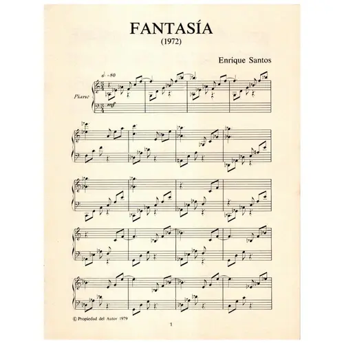 Fantasia Para Piano