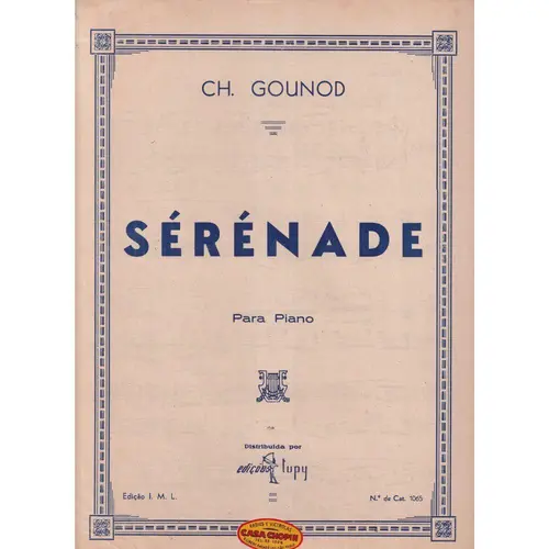 Serenade  para piano (Edição Antiga)